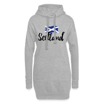 Scotland - Hoodie-Kleid - Grau meliert - Vorne