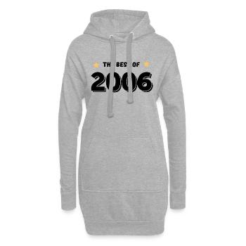 Das Beste aus 2006 - Hoodie-Kleid - Grau meliert - Vorne