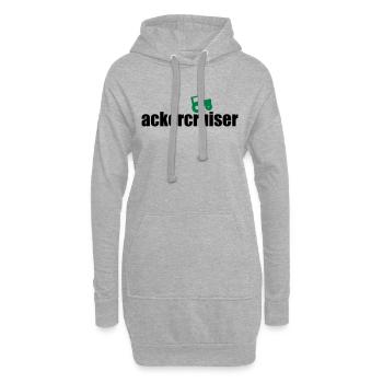 Ackercruiser - Hoodie-Kleid - Grau meliert - Vorne