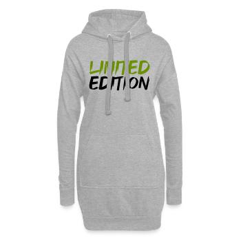 Édition limitée - Sweat-shirt à capuche long Femme - gris chiné - Devant