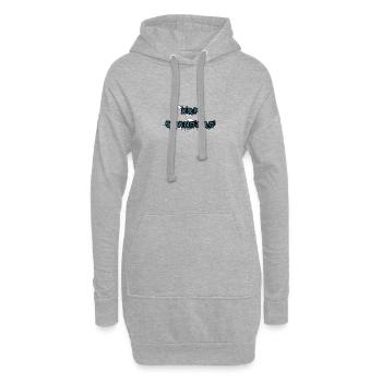 XRP STANDARD - Hoodie-Kleid - Grau meliert - Vorne