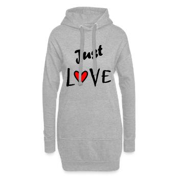 EINFACH LIEBEN. GERADE VERHEIRATET. ES LEBE DIE MARYS. JUNGGESELLINNENABSCHIED - Hoodie-Kleid - Grau meliert - Vorne