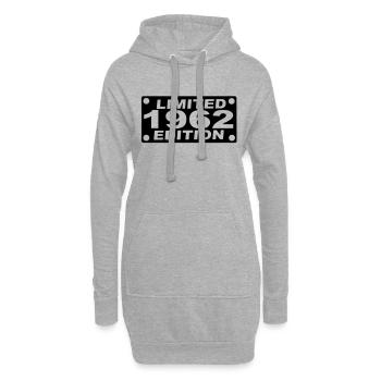 Jahr 1962 limited edition - Hoodie-Kleid - Grau meliert - Vorne
