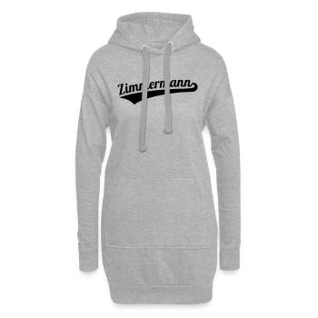 Zimmermann - Hoodie-Kleid - Grau meliert - Vorne