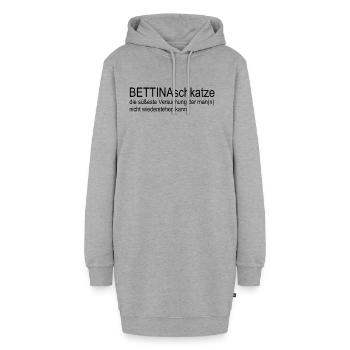Top moderner T-Shirt Design Must have 2024 - Hoodie-Kleid - Grau meliert - Vorne