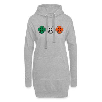 irish klee - Hoodie-Kleid - Grau meliert - Vorne