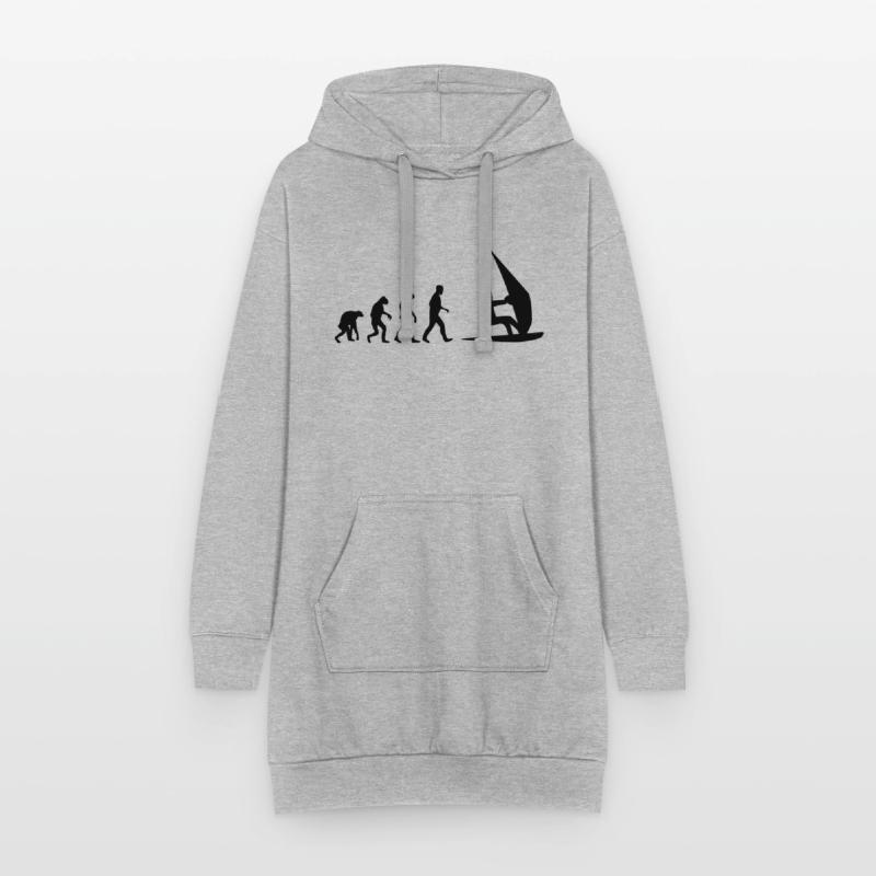 windsurf evolution Hoodie-Kleid