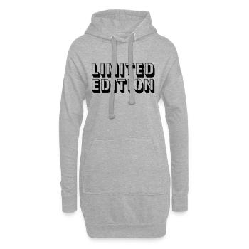 Édition limitée - Sweat-shirt à capuche long Femme - gris chiné - Devant