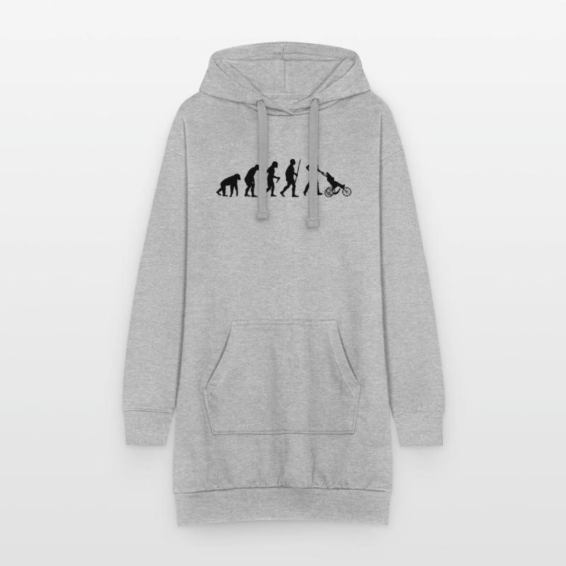 Daddy Papa Evolution Hoodie-Kleid