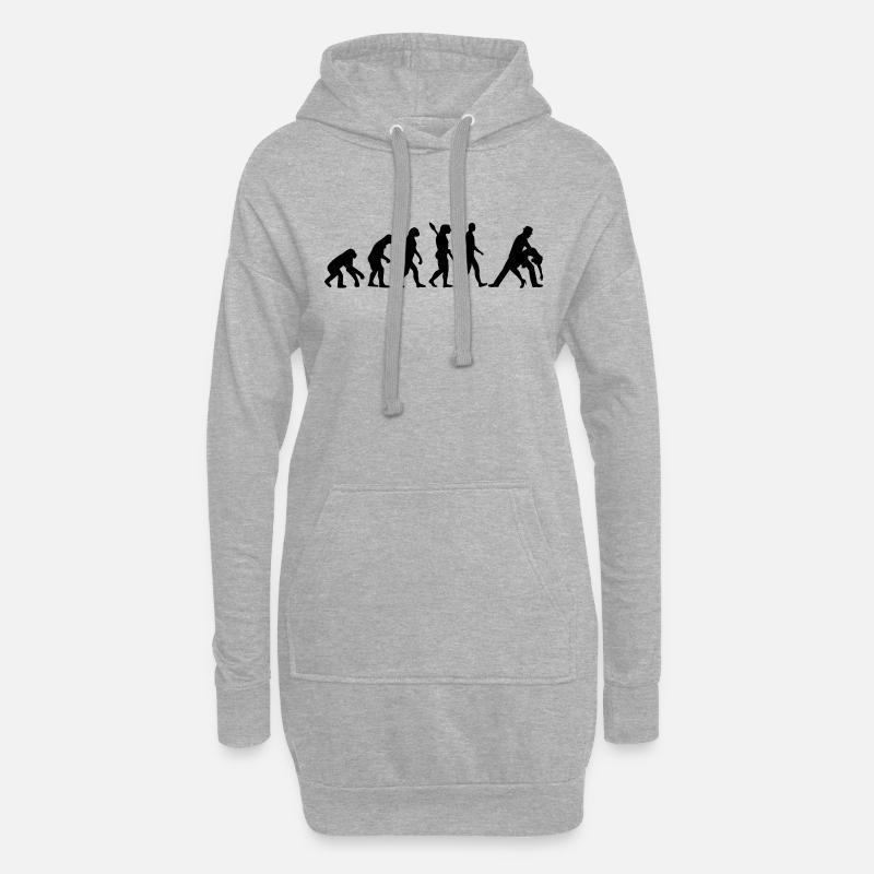 Salsa - Hoodie-Kleid - Grau meliert