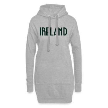 Irland - Hoodie-Kleid - Grau meliert - Vorne