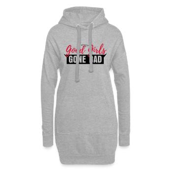 Good Girls Gone Bad - Hoodie-Kleid - Grau meliert - Vorne