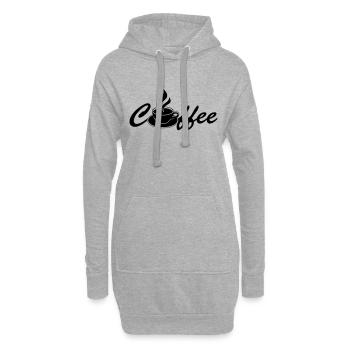 Coffee - Hoodie-Kleid - Grau meliert - Vorne