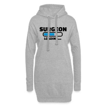Chirurg - Hoodie-Kleid - Grau meliert - Vorne