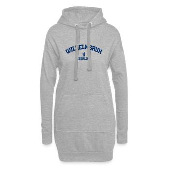 Wilhelmsruh - Berlin - Deutschland - Allemagne - Sweat-shirt à capuche long Femme - gris chiné - Devant