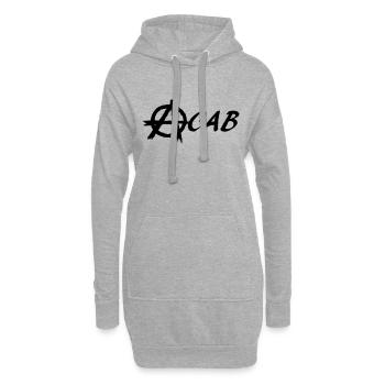 ACAB - Hoodie-Kleid - Grau meliert - Vorne