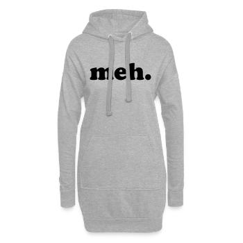 MEH. - Hoodie-Kleid - Grau meliert - Vorne