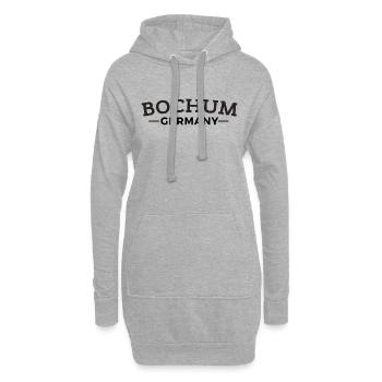 Bochum Germany Heimat Geschenkidee - Hoodie-Kleid - Grau meliert - Vorne