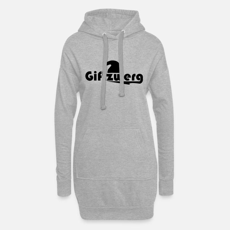 () - Hoodie-Kleid - Grau meliert