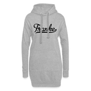 Franke - Hoodie-Kleid - Grau meliert - Vorne