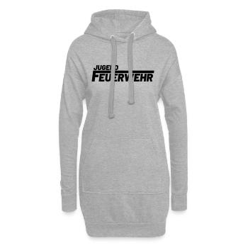 Jungedfeuerwehr Freiwillige Feuerwehr Jugend - Hoodie-Kleid - Grau meliert - Vorne