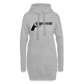 Pistole - Hoodie-Kleid - Grau meliert - Vorne