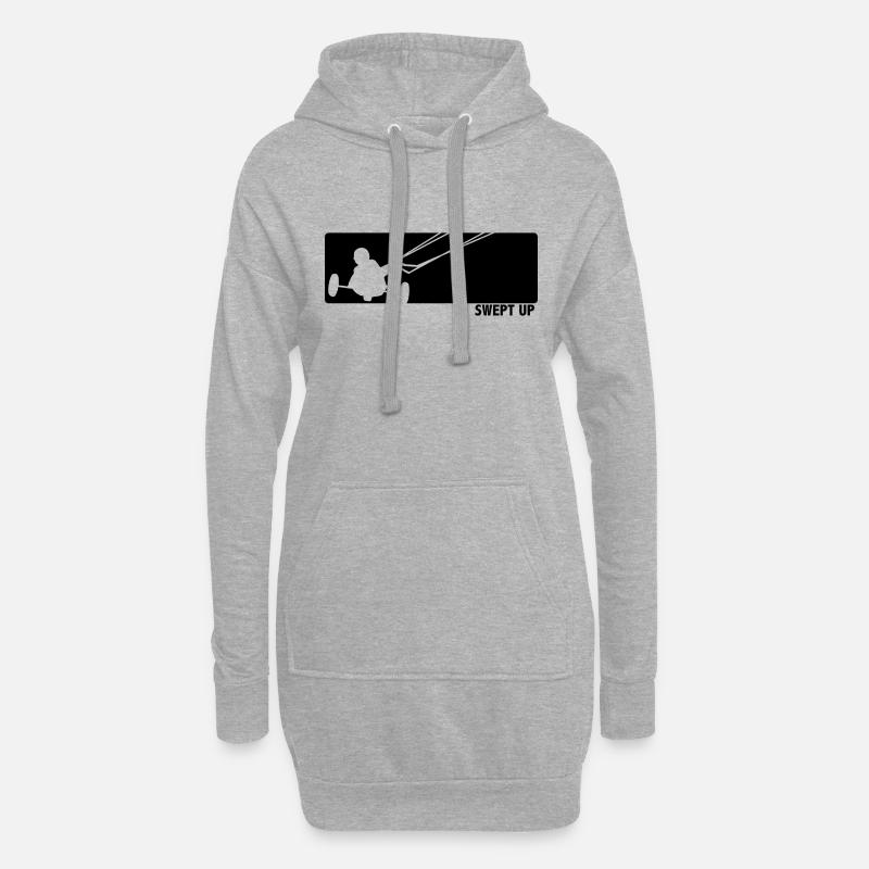 Kite Buggy - Hoodie-Kleid - Grau meliert