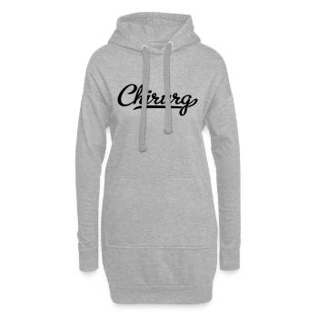 Chirurg - Hoodie-Kleid - Grau meliert - Vorne