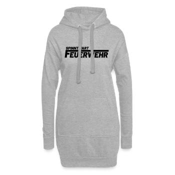 Spinntwart Freiwillige Feuerwehr - Hoodie-Kleid - Grau meliert - Vorne