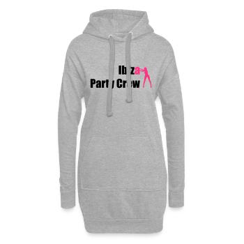Ibiza - Hoodie-Kleid - Grau meliert - Vorne