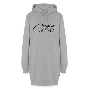 Nous sommes l'équipage - Sweat-shirt à capuche long Femme - gris chiné - Devant