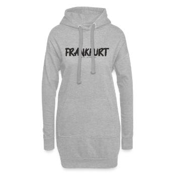 Frankfurt - Veritas Streetwear - Hoodie-Kleid - Grau meliert - Vorne