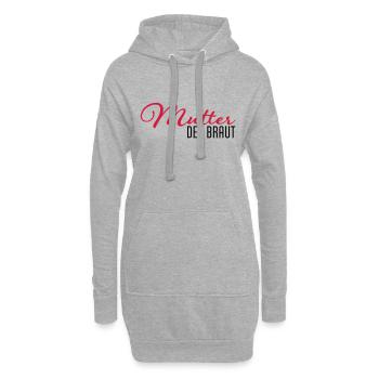 Mère de la mariée - Sweat-shirt à capuche long Femme - gris chiné - Devant