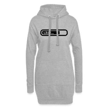 Loading - Hoodie-Kleid - Grau meliert - Vorne