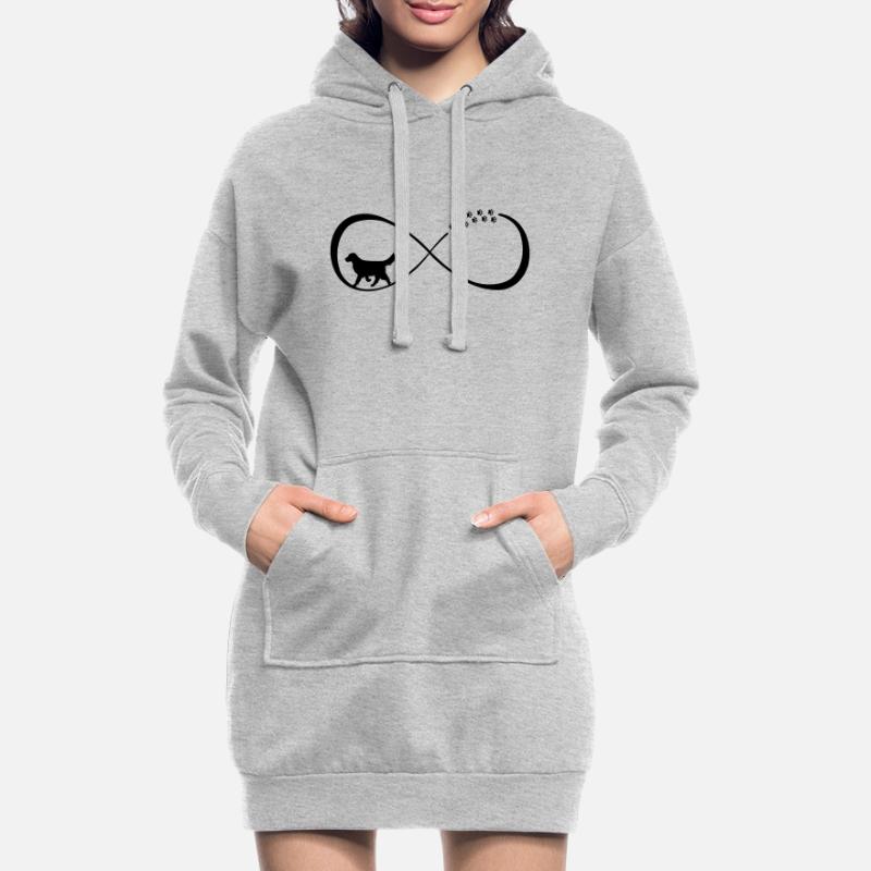 Infinity Loop Golden Retriever, infinite loop Hoodie Dress