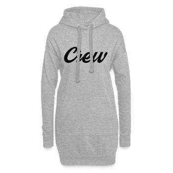 équipage - Sweat-shirt à capuche long Femme - gris chiné - Devant