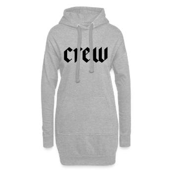 équipage - Sweat-shirt à capuche long Femme - gris chiné - Devant