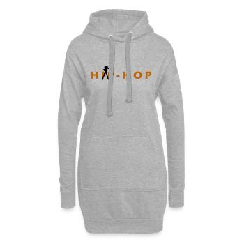 Hip-Hop Breakdance Rap Dancing - Sweat-shirt à capuche long Femme - gris chiné - Devant