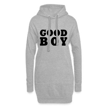 Good boy - Hoodie-Kleid - Grau meliert - Vorne