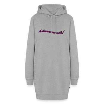 Adawwwrable - Sweat-shirt à capuche long Femme - gris chiné - Devant