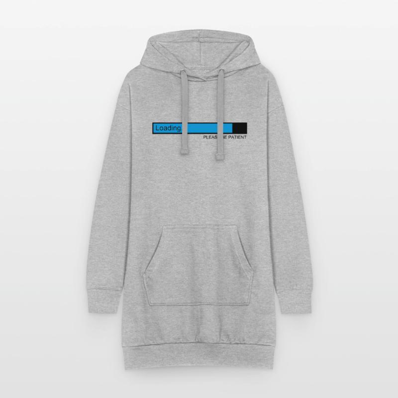 loading / loading bar / pc / download Hoodie Dress