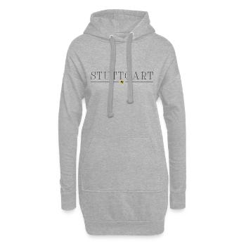 Stuttgart , Deutschland Stil Design T-Shirt - Hoodie-Kleid - Grau meliert - Vorne