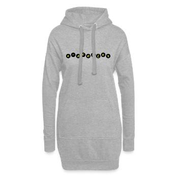 E-Scooter Roller Scooter - Sweat-shirt à capuche long Femme - gris chiné - Devant