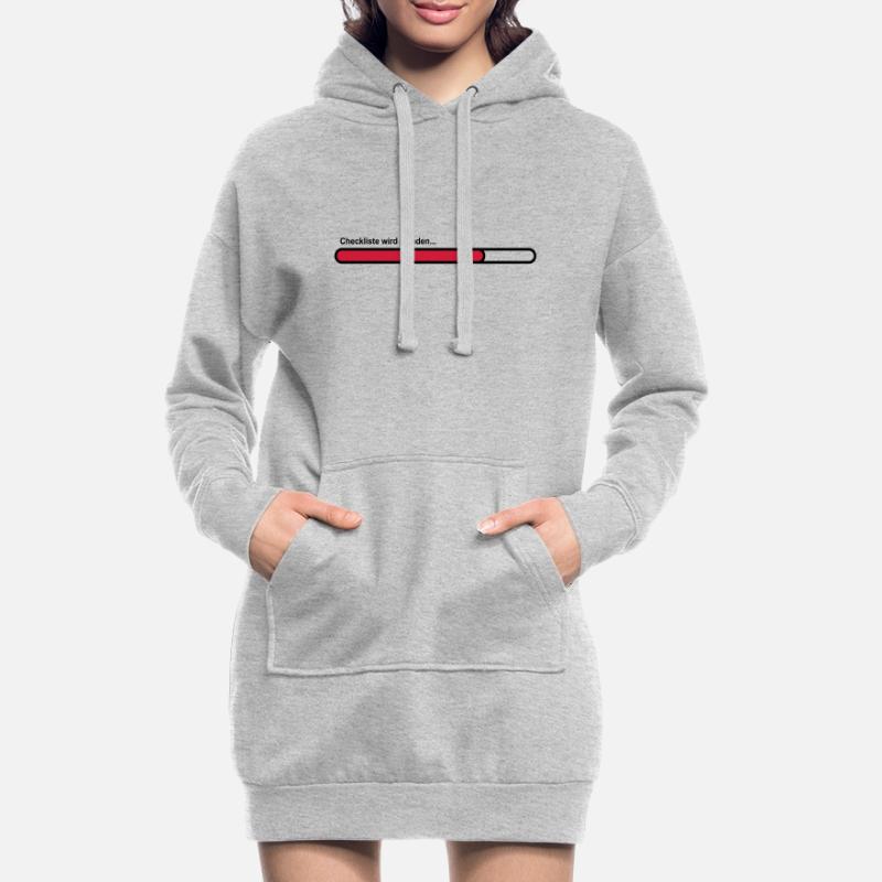 checkliste Hoodie-Kleid