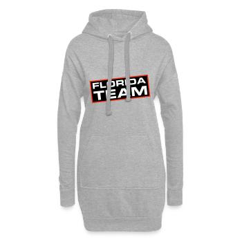 Équipe de Floride - Sweat-shirt à capuche long Femme - gris chiné - Devant