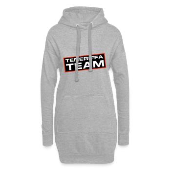 L’équipe de Tenerife - Sweat-shirt à capuche long Femme - gris chiné - Devant