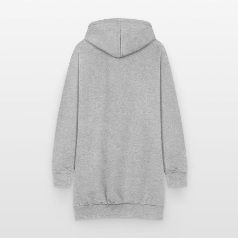 Code à barres - Code barres - Rayures - Codes Sweat-shirt à capuche long Femme