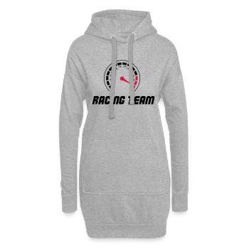 tacho racing team - Hoodie-Kleid - Grau meliert - Vorne