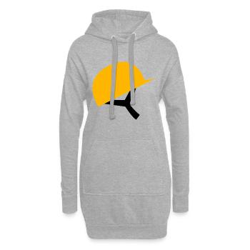 Baumeister Helm - Hoodie-Kleid - Grau meliert - Vorne