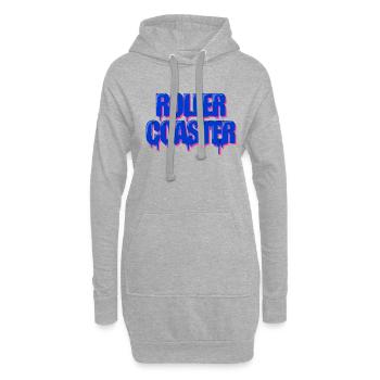 Achterbahn - Hoodie-Kleid - Grau meliert - Vorne